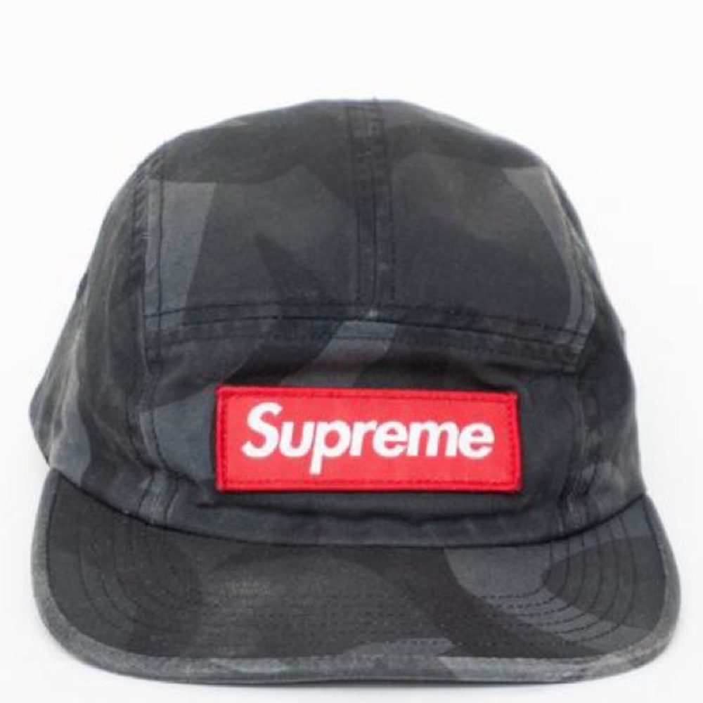 Supreme Military Camp Cap Grey Black